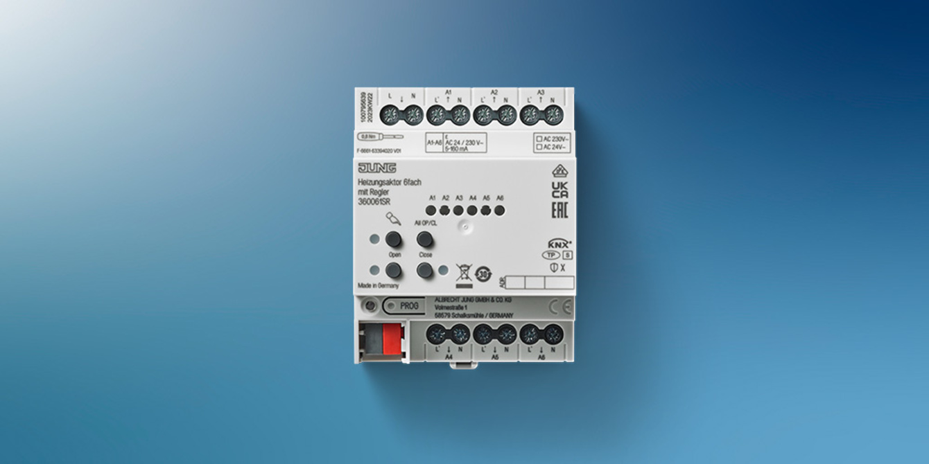 KNX Heizungsaktor 6-fach bei Elektro Pönicke GmbH in Zeulenroda-Triebes