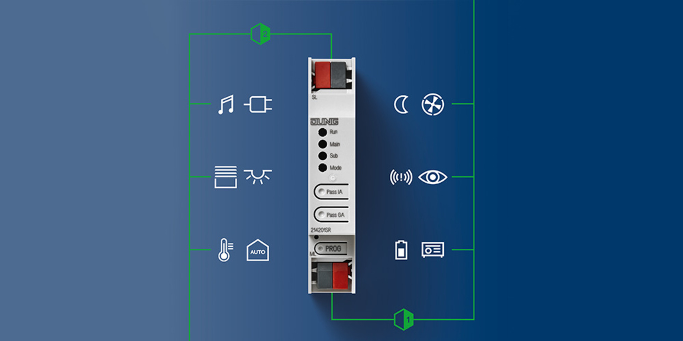 KNX Bereichs- und Linienkoppler bei Elektro Pönicke GmbH in Zeulenroda-Triebes