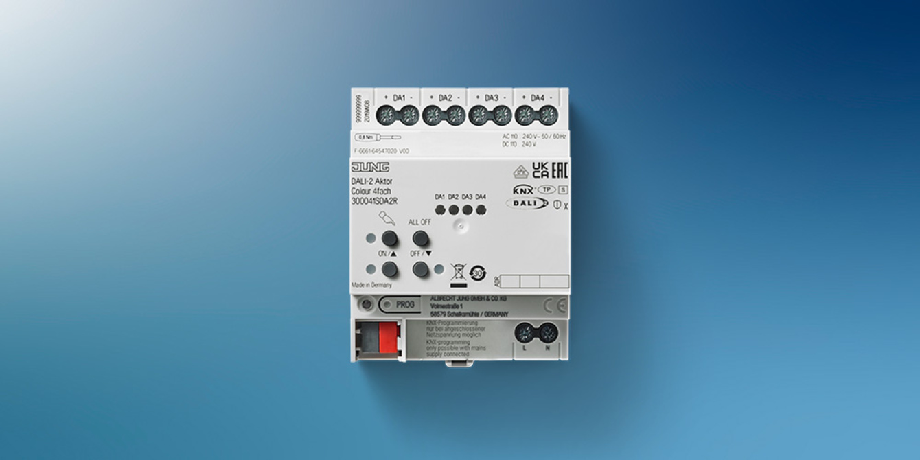 KNX DALI 2 Gateway Colour bei Elektro Pönicke GmbH in Zeulenroda-Triebes